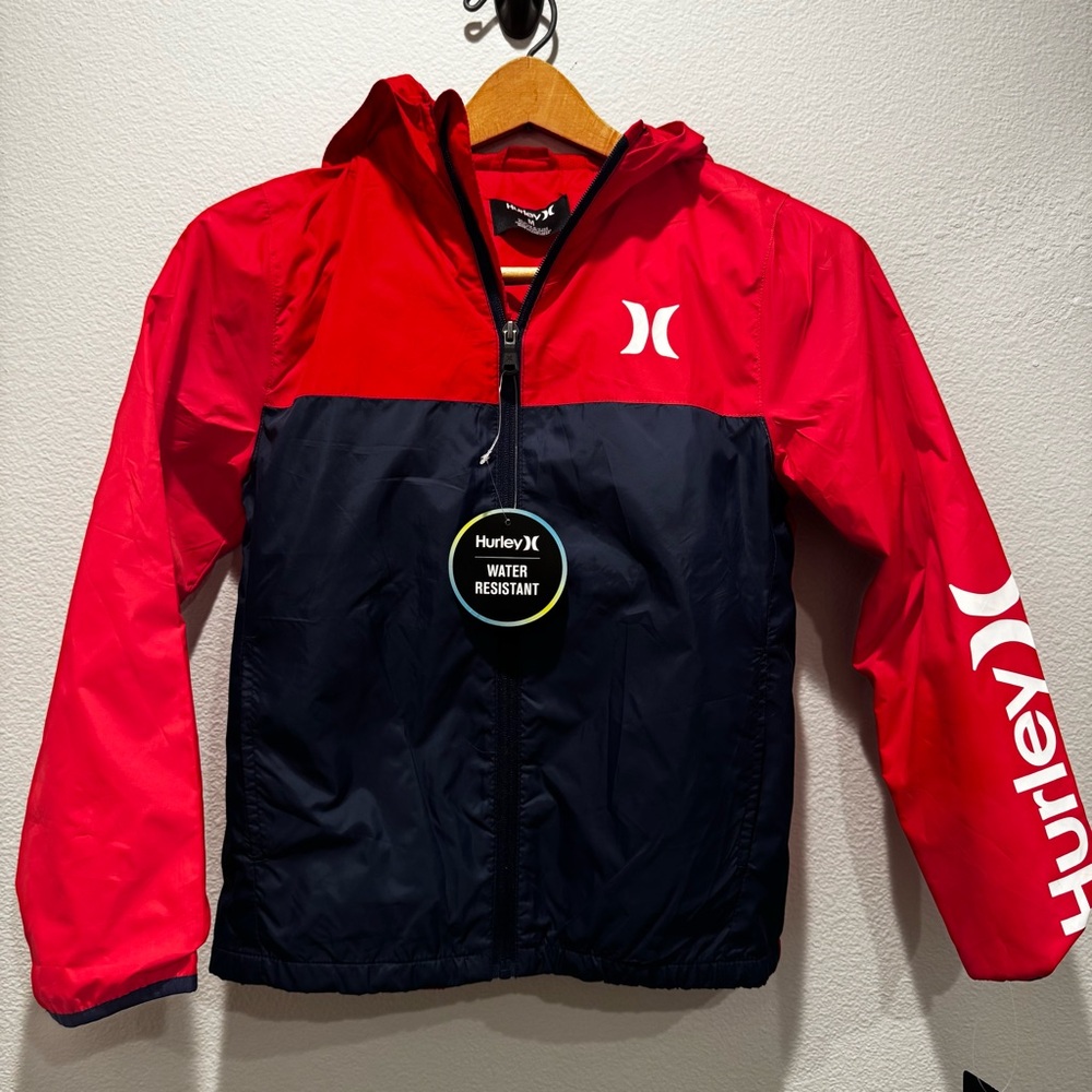 Hurley Red and blue Jacket
